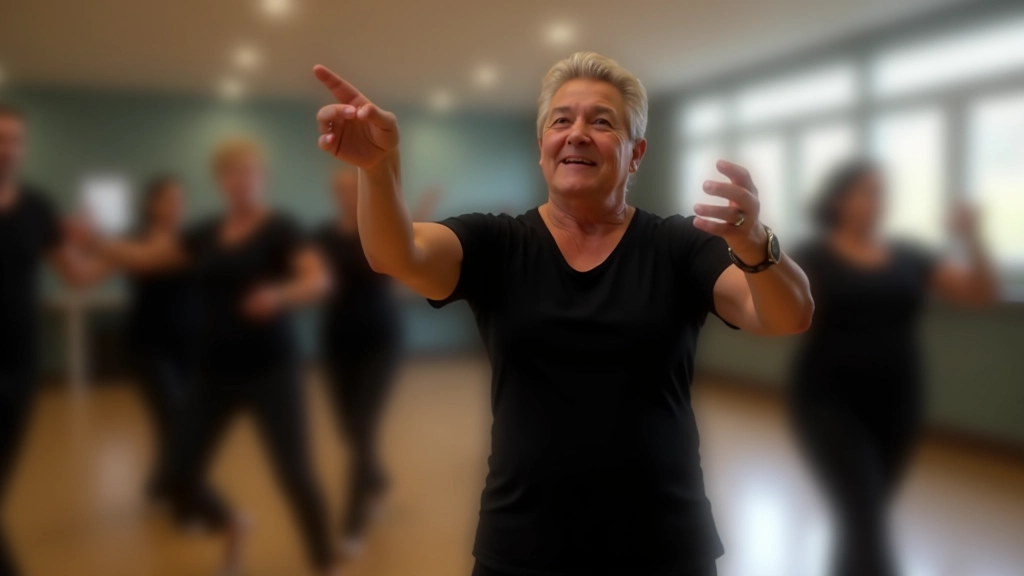 Dance instructor demonstrating kizomba technique with a student in a professional dance studio